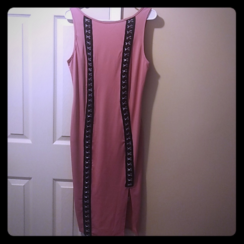 Dress calf length